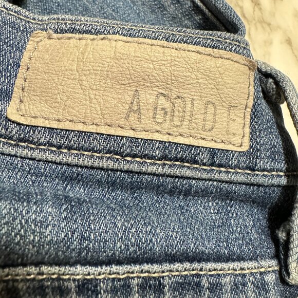 AGOLDE Sophie High Rise Ripped Distressed Jeans - Picture 7 of 16